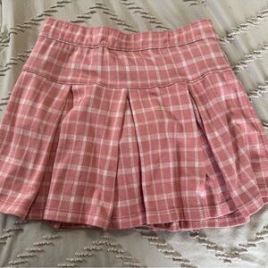 Carter's Pink Checkered Skater Skirt